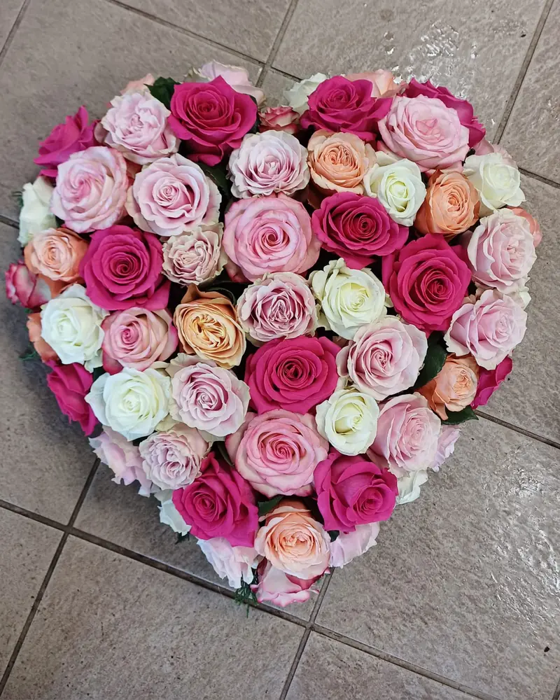 Cœur de roses