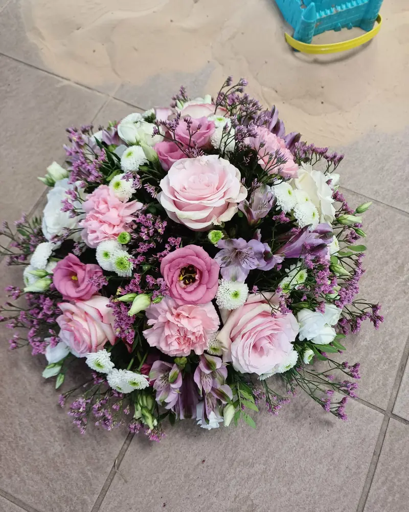 Coussin mauve