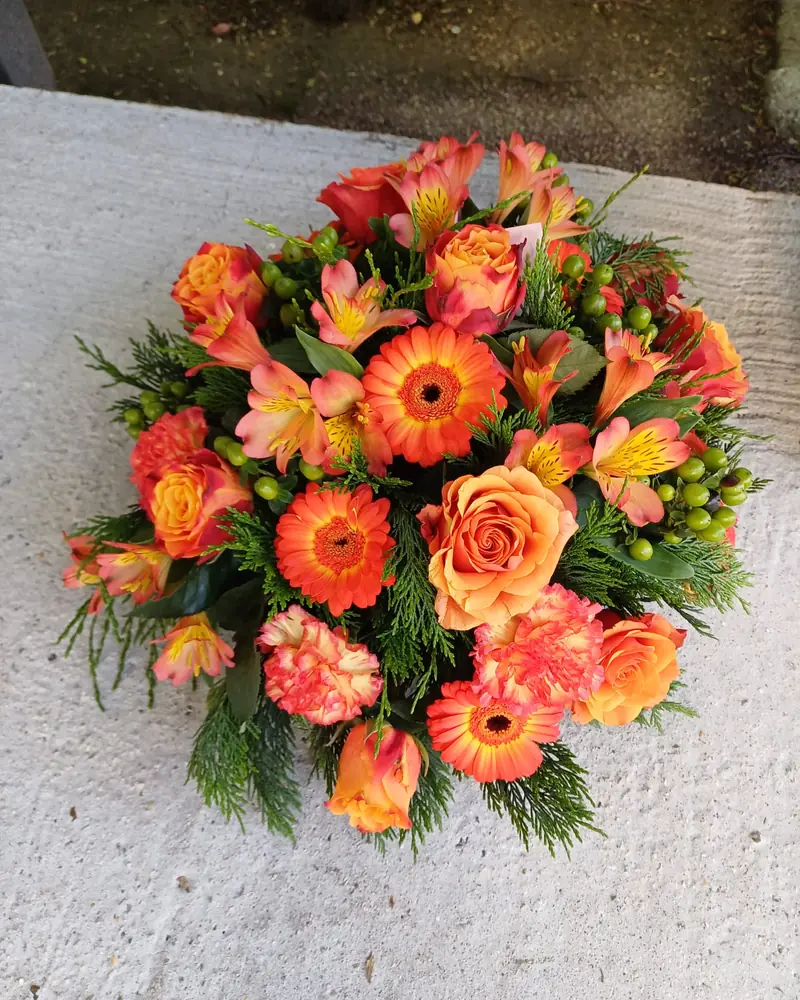 Coussin orange