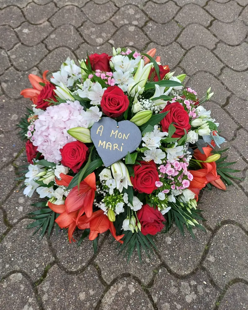 Coussin avec plaque