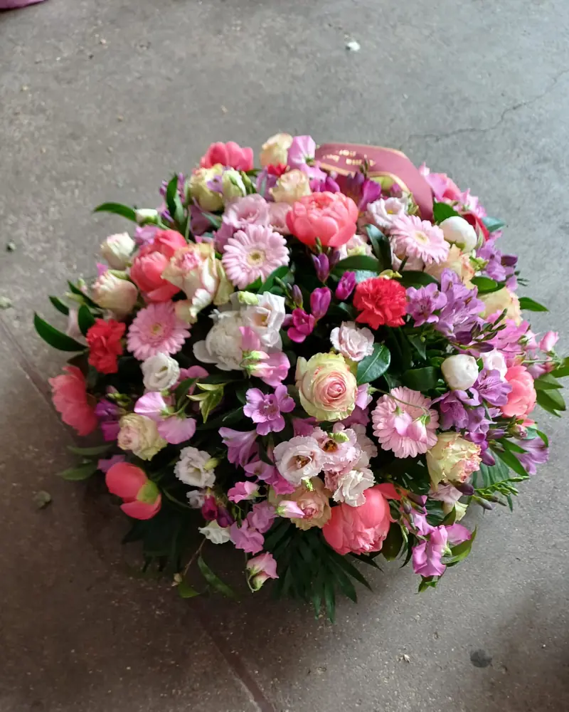 Coussin rose