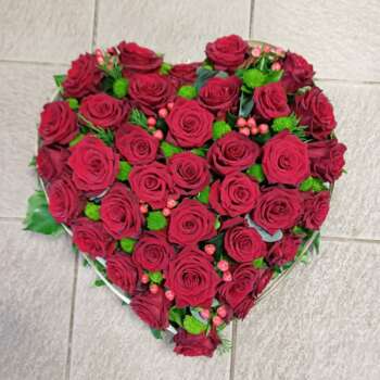 Coeur de deuil grand format